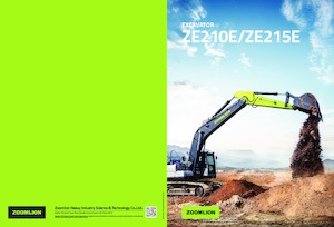 Excavadoras de orugas Zoomlion ZE215E