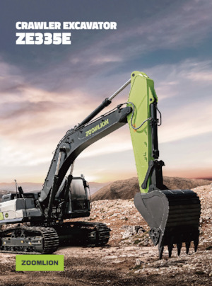 Excavadoras de orugas Zoomlion ZE335E
