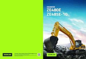 Excavadoras de orugas Zoomlion ZE480E