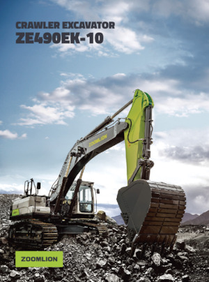 Excavadoras de orugas Zoomlion ZE490EK-10