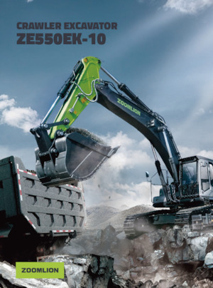 Excavadoras de orugas Zoomlion ZE550EK-10