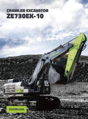 Excavadoras de orugas Zoomlion ZE730EK-10