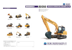 Excavadoras de orugas Sinomach ZG135S