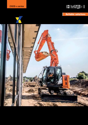 Excavadoras de orugas Hitachi ZX135US-6