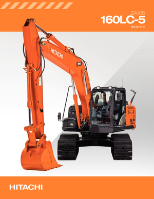 Excavadoras de orugas Hitachi ZX 160 LC-5