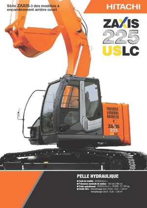 Excavadoras de orugas Hitachi ZX 225 USLC-3
