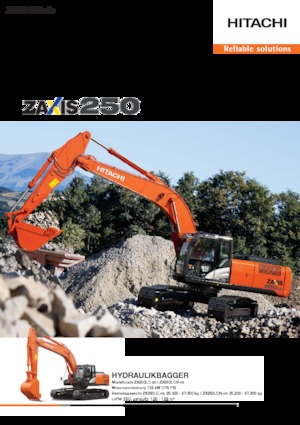 Excavadoras de orugas Hitachi ZX 250 LC-5