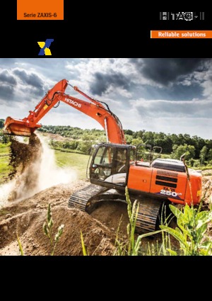 Excavadoras de orugas Hitachi ZX250LCN-6