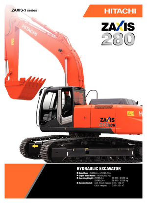 Excavadoras de orugas Hitachi ZX 250 LC-3