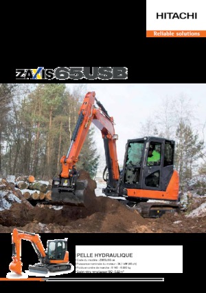 Excavadoras de orugas Hitachi ZX65USB-5A