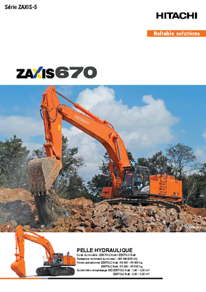 Excavadoras de orugas Hitachi ZX670LCH-5B