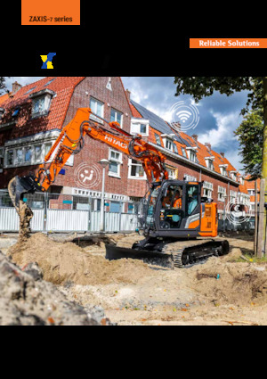 Excavadoras de orugas Hitachi ZX130-7B