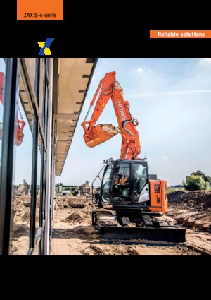 Excavadoras de orugas Hitachi ZX135US-6