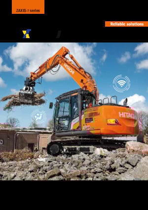 Excavadoras de orugas Hitachi ZX135US-7