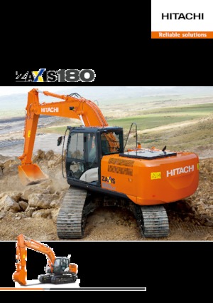 Excavadoras de orugas Hitachi ZX180LCN-5G