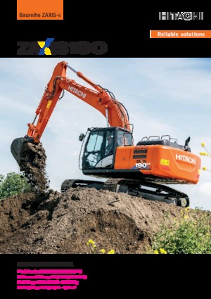 Excavadoras de orugas Hitachi ZX190LC-6