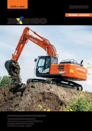 Excavadoras de orugas Hitachi ZX190LC-6
