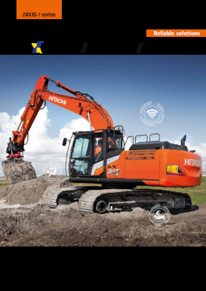 Excavadoras de orugas Hitachi ZX210LC-7 