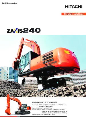 Excavadoras de orugas Hitachi ZX250LCH-5G