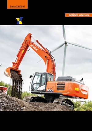 Excavadoras de orugas Hitachi ZX300LC-6