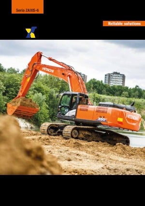 Excavadoras de orugas Hitachi ZX350LC-6