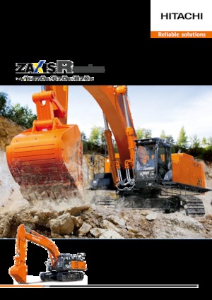 Excavadoras de orugas Hitachi ZX670LCR-5G
