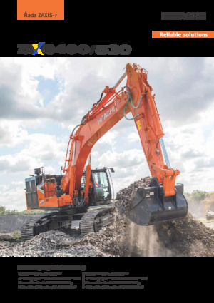 Excavadoras de orugas Hitachi ZX530LCH-7