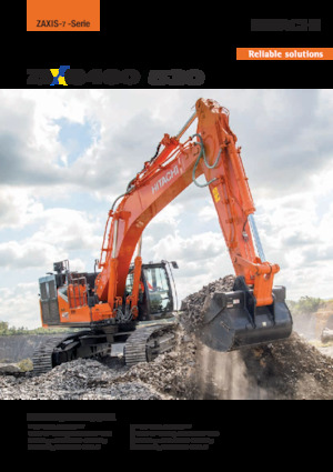 Excavadoras de orugas Hitachi ZX530LCH-7