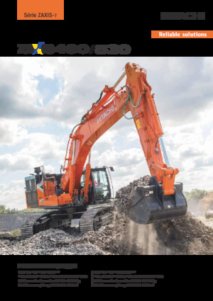 Excavadoras de orugas Hitachi ZX530LCH-7