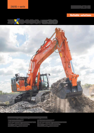 Excavadoras de orugas Hitachi ZX530LCH-7