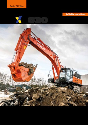 Excavadoras de orugas Hitachi ZX530LCH-6