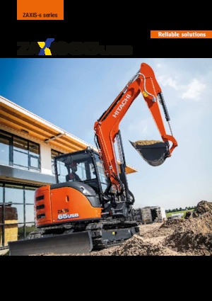 Excavadoras de orugas Hitachi ZX65USB-6