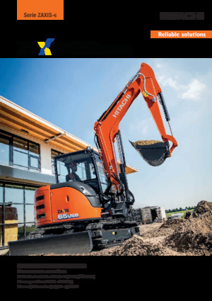 Excavadoras de orugas Hitachi ZX65USB-6