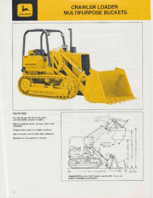 Cargadoras de orugas John Deere Construction 555