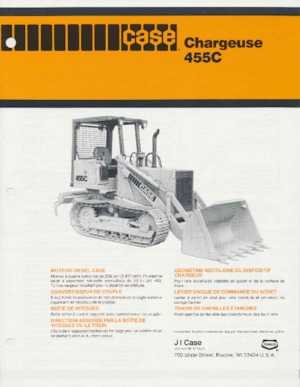 Cargadoras de orugas Case 455C 