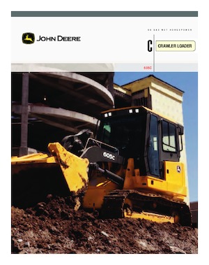 Cargadoras de orugas John Deere Construction 605 C