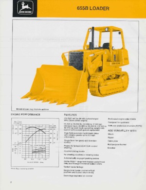 Cargadoras de orugas John Deere Construction 755 B