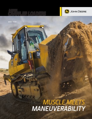 Cargadoras de orugas John Deere Construction 755K