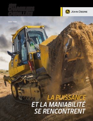 Cargadoras de orugas John Deere Construction 655K