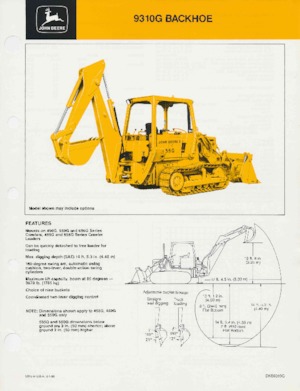 Cargadoras de orugas John Deere Construction 9310 G
