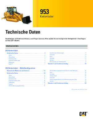 Cargadoras de orugas Caterpillar 953