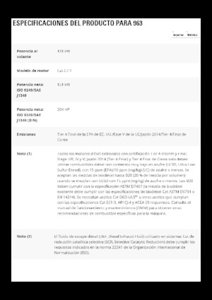 Cargadoras de orugas Caterpillar 963