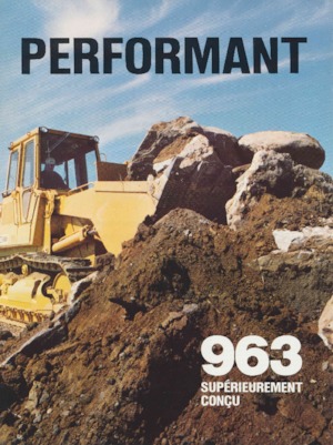 Cargadoras de orugas Caterpillar 963