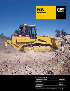 Cargadoras de orugas Caterpillar 973 C