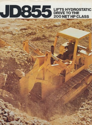 Cargadoras de orugas John Deere Construction JD855