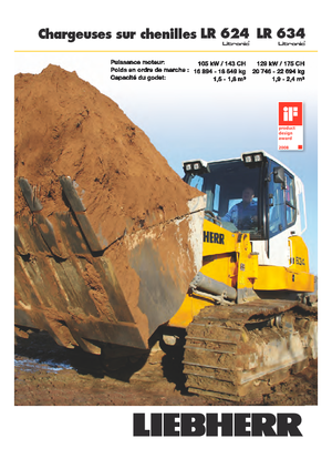 Cargadoras de orugas Liebherr LR 634