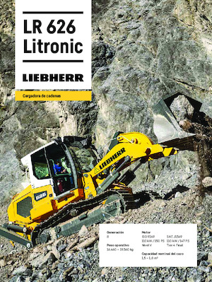 Cargadoras de orugas Liebherr LR 626 G8.0