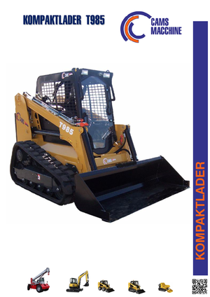 Minicargadoras Cams T985.45 R