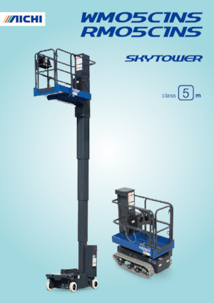 Plataformas verticales Aichi SKYTOWER WM05C1NS