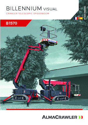 Plataformas telescópicas de orugas Almac B1570 VISUAL ETS